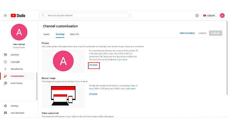 YouTube Profile Picture Size | Best way to create In 2023