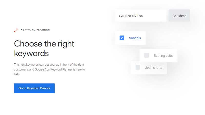 Google Keyword Planner