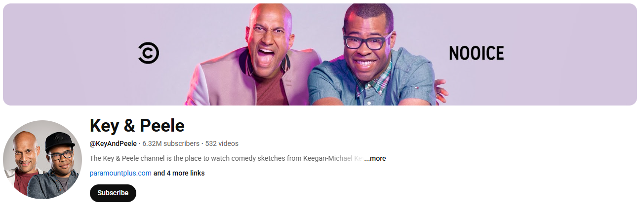 Key & Peele YouTube Channel