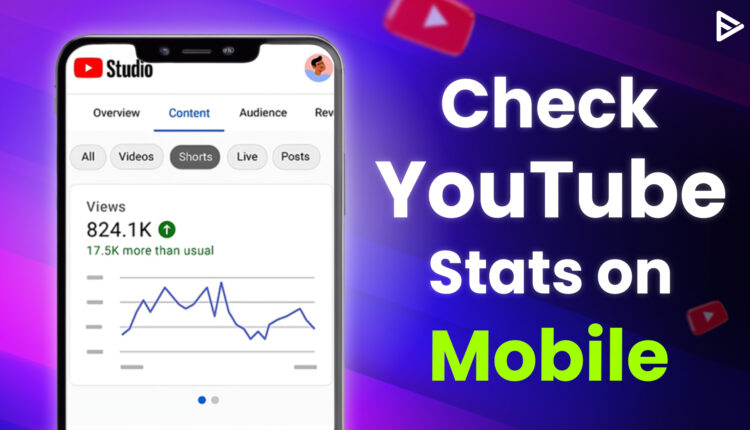 check youtube analytics stats on mobile