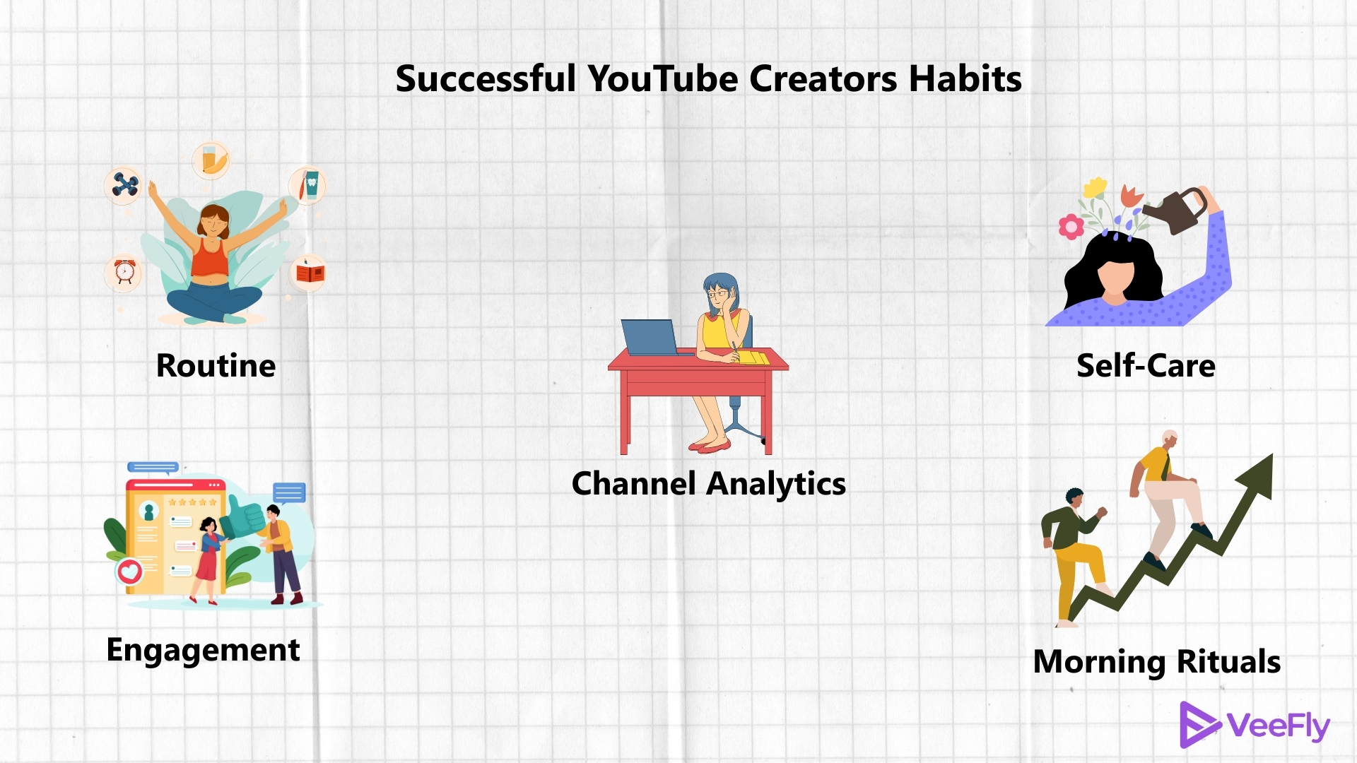 successful youtuber habits