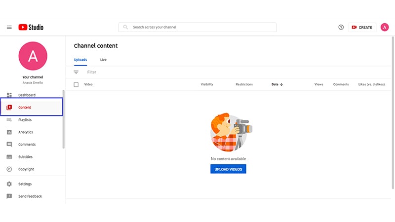 Content- YouTube-Analytics-Dashboard