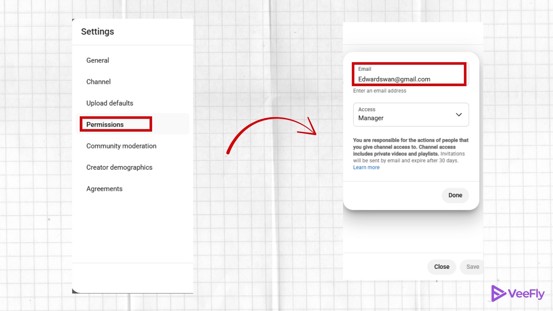 new youtube channel manager to add
