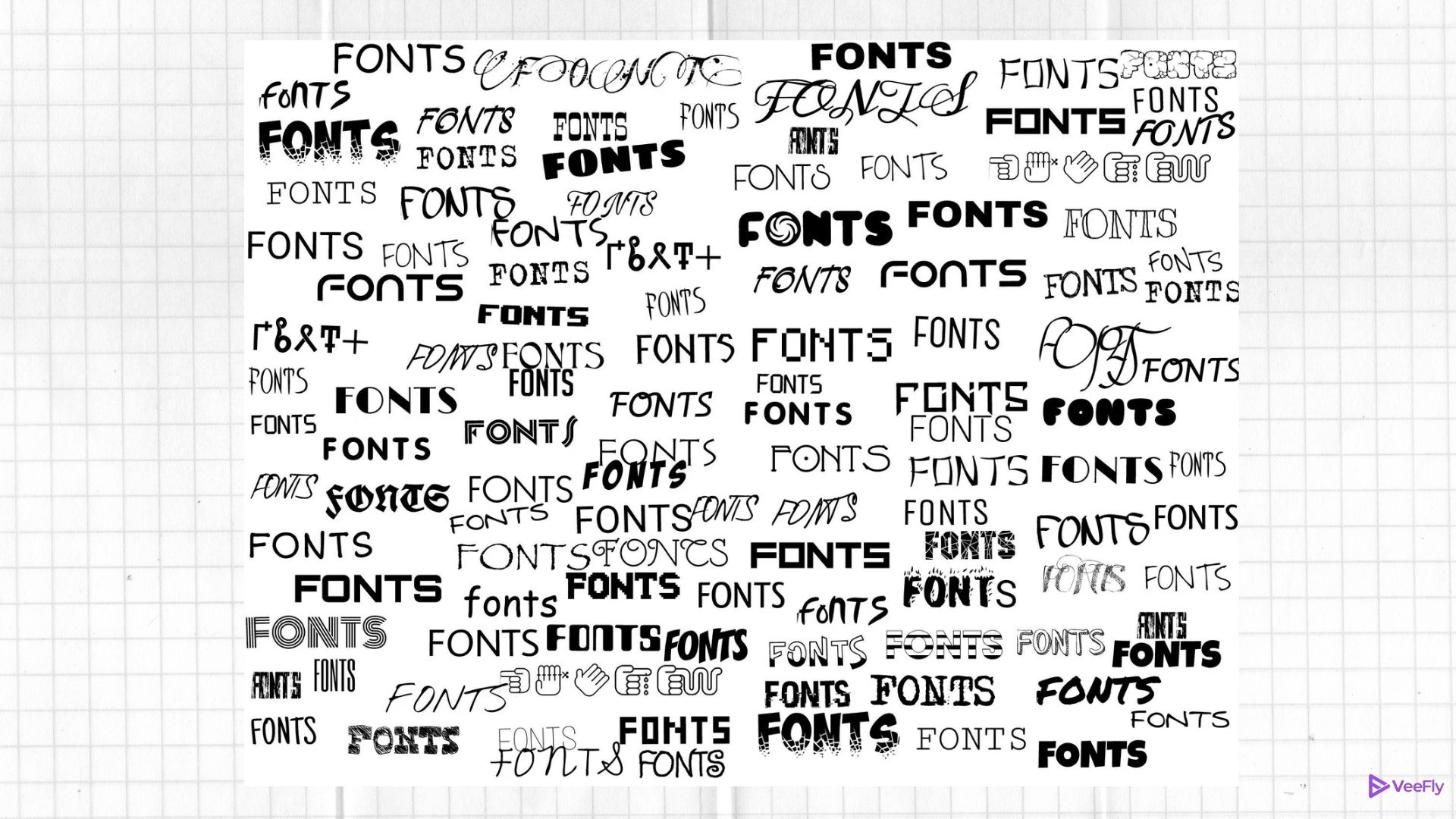 thumbnail fonts