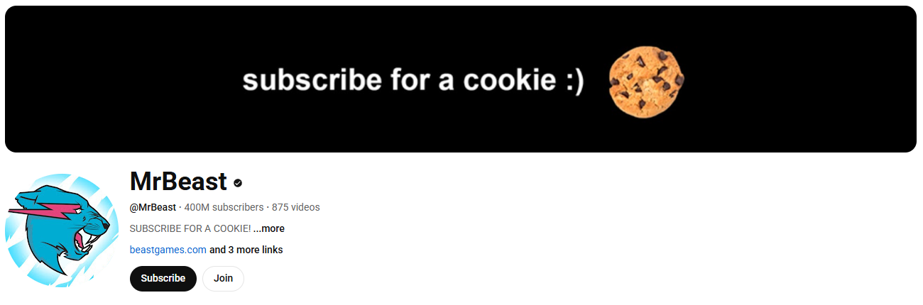 Mr beast youtube channel is most adaptive platform