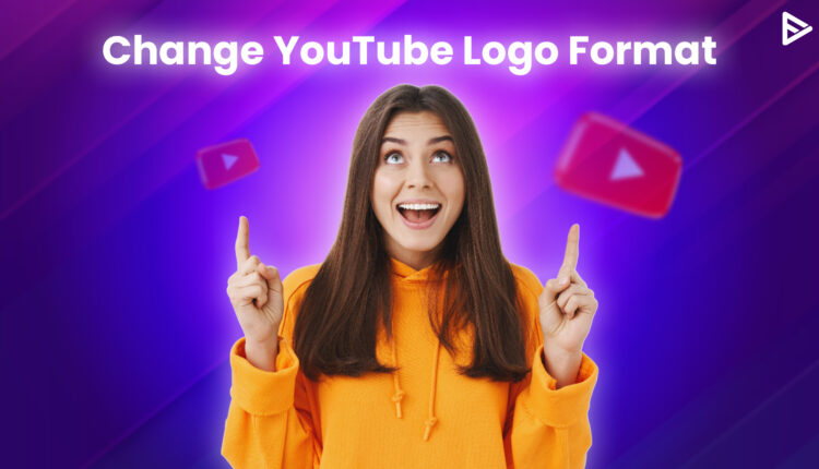 change youtube logo format