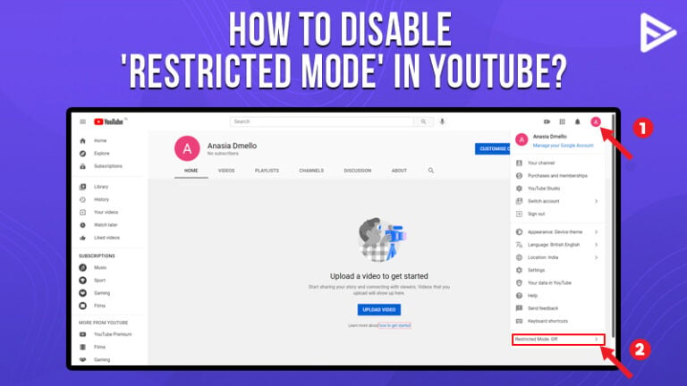 Disable Restricted Mode in YouTube (Updated 2023): Step by Step Guide