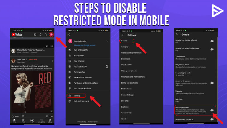 Disable Restricted Mode in YouTube In 2023: Step by Step Guide