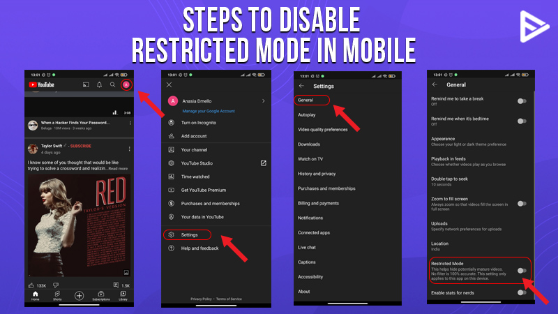 Steps-to-disable-restricted-mode in-android-mobile