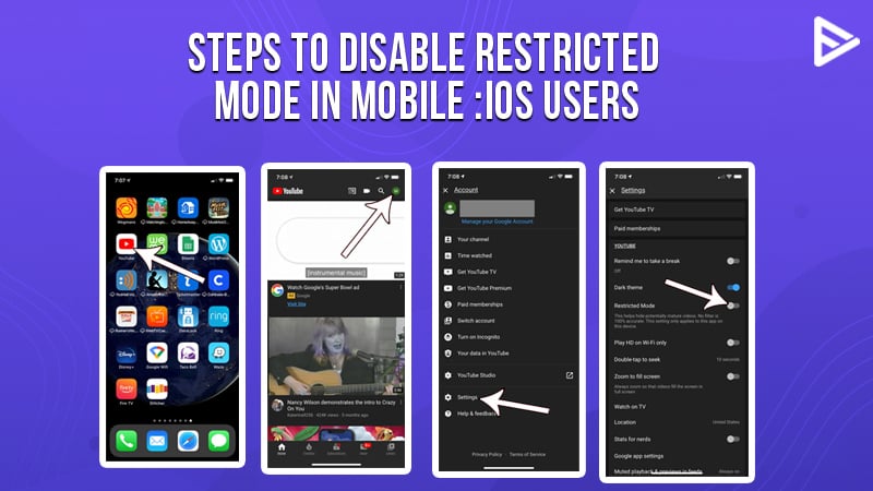 Steps-to-disable-restricted-mode in-iOS