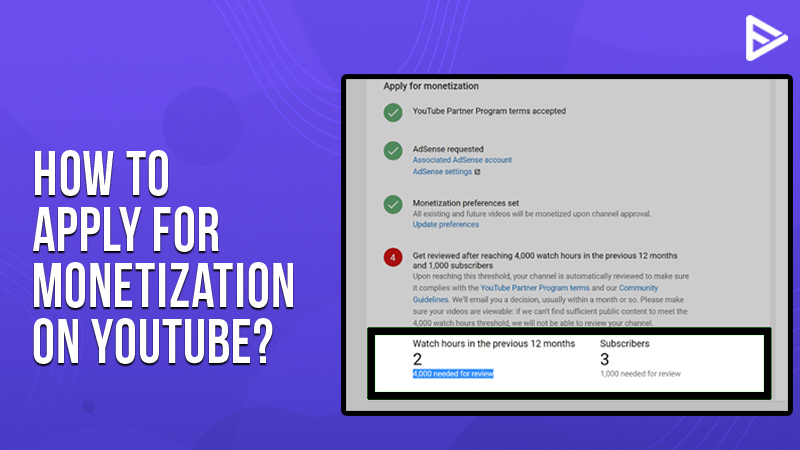 YouTube Monetization Requirements (September 2021)
