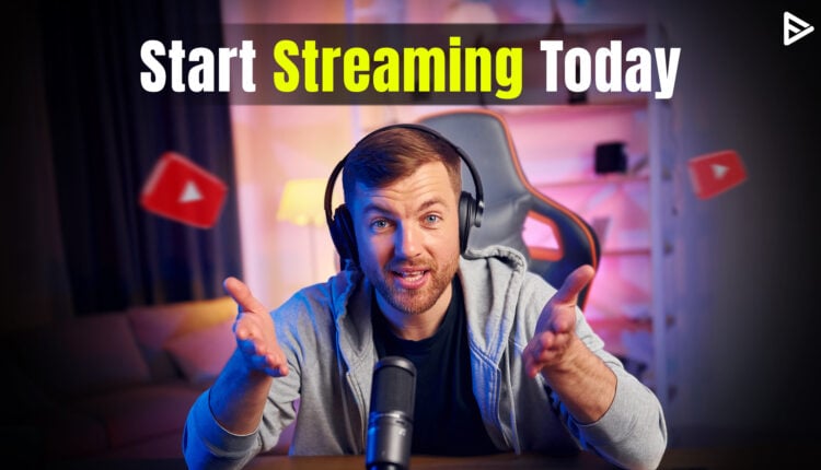 Do live stream on YouTube