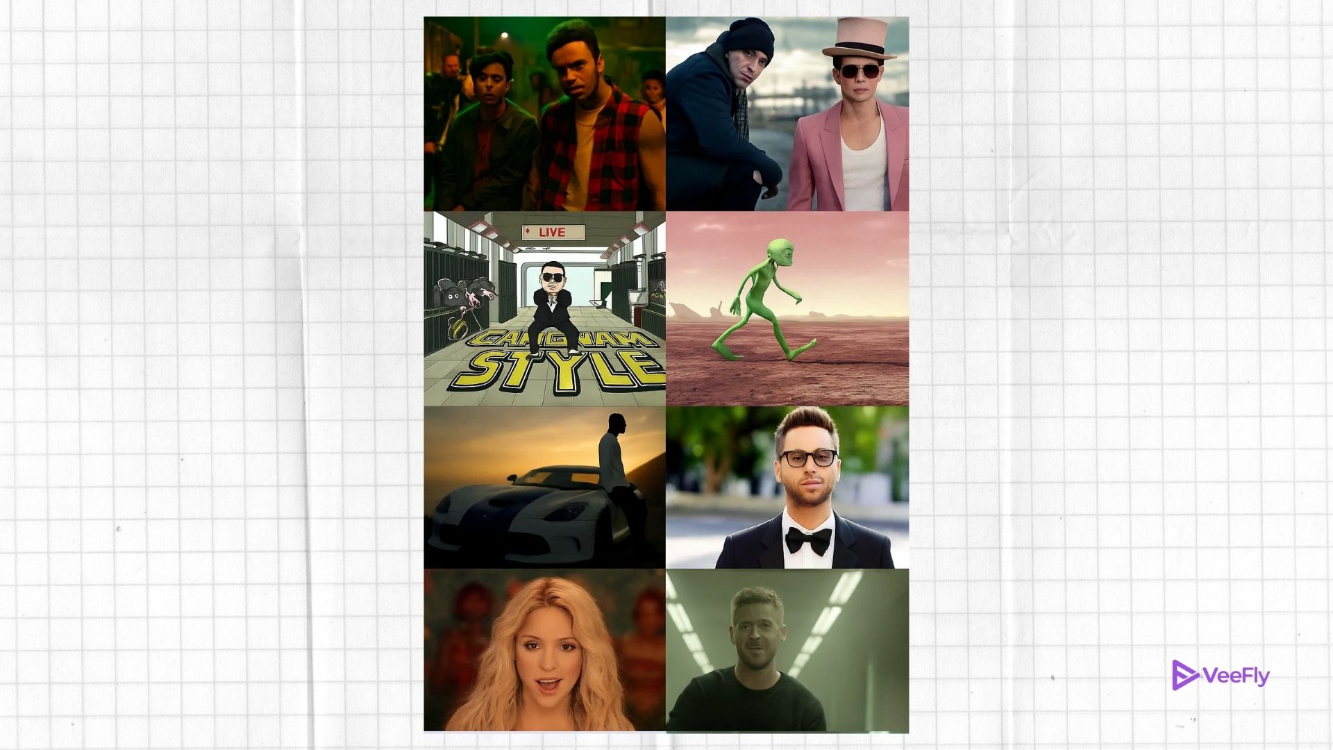 top music videos on youtube 2025