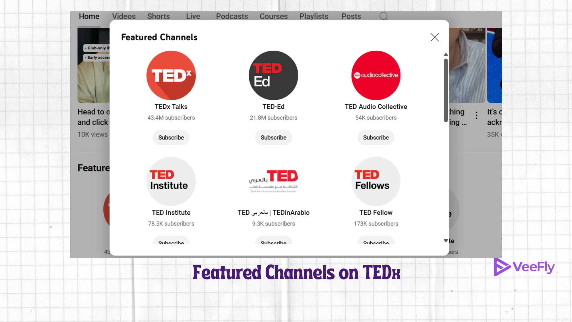 Featured Channels on TEDx