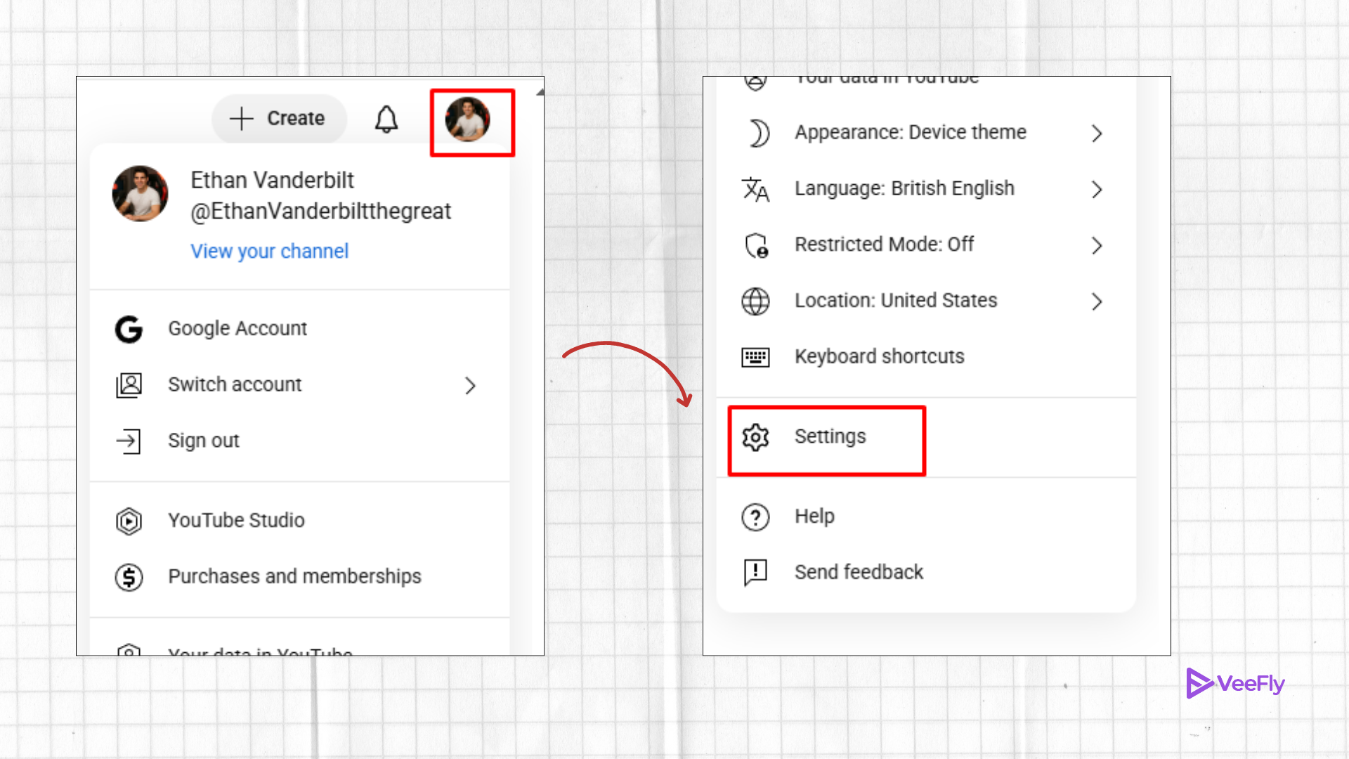 Step 2 to hide YouTube Subscribers