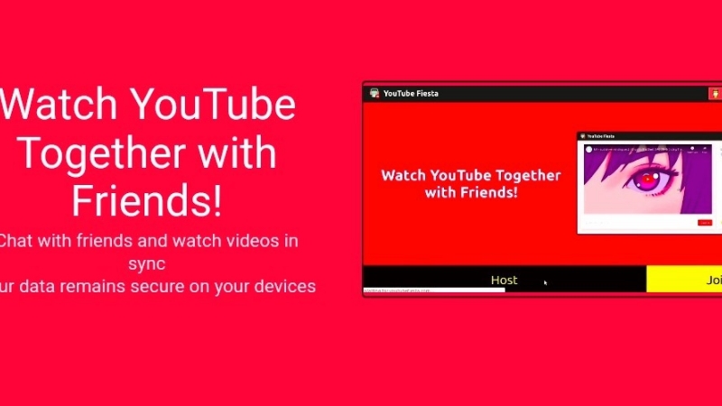 Watch youtube videos at discount the same time with friends