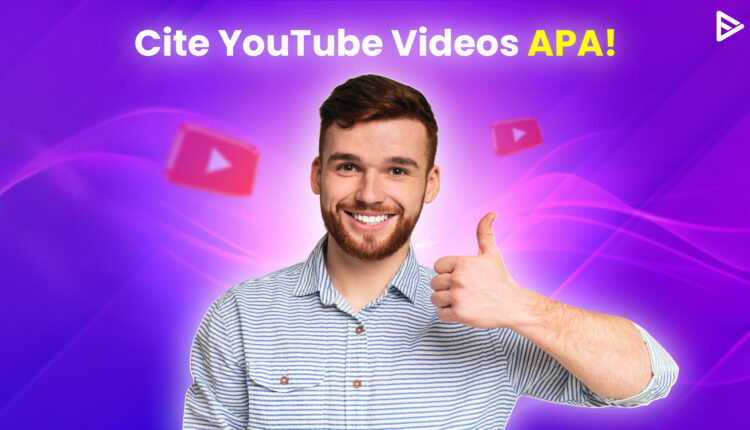 cite yt videos APA