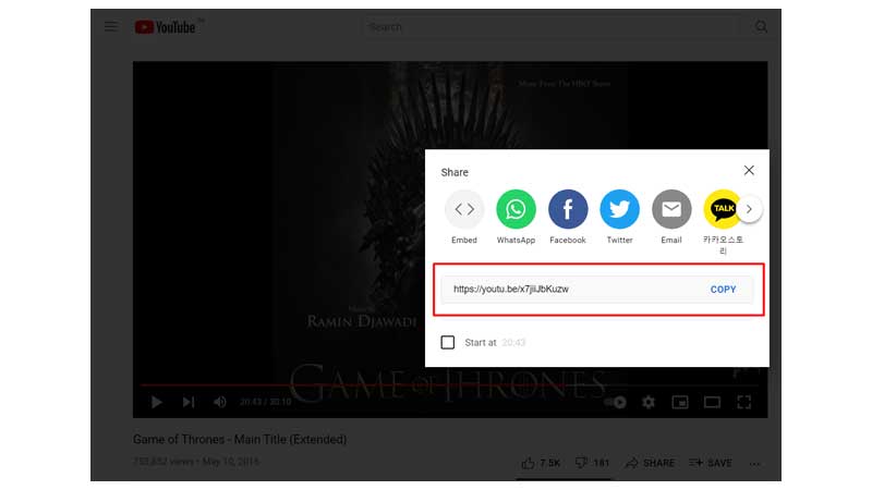 how to embed a youtube video