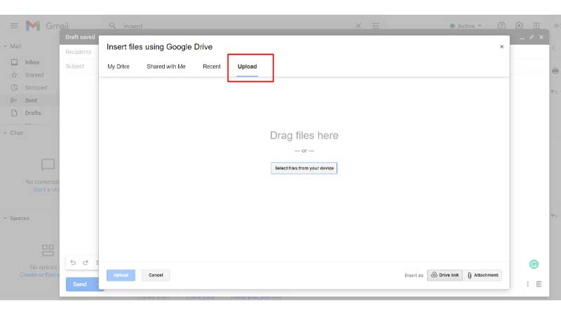 Google-drive-uploading