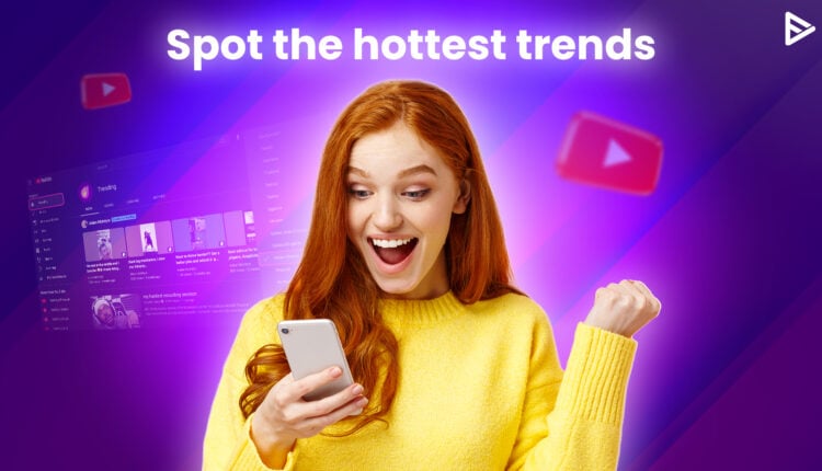 find trending topics on youtube