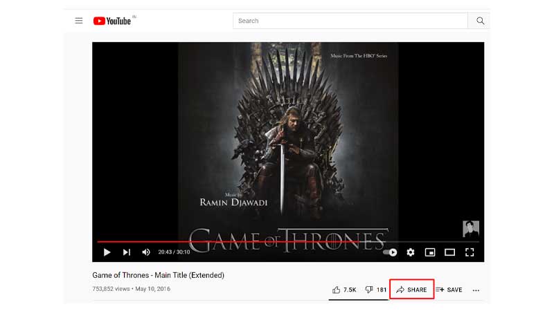 how to embed a youtube video