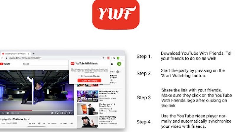 Websites to watch youtube with friends new arrivals