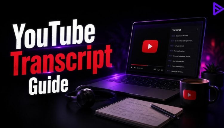 generate youtube transcript of a video