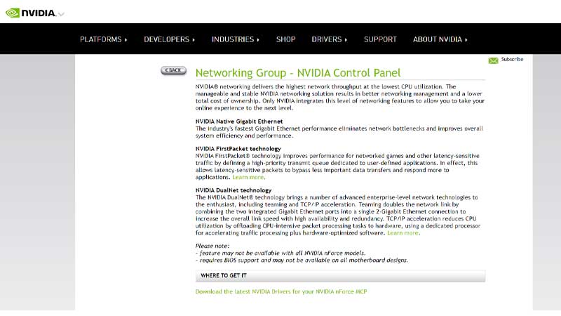 nvidia control panel crashes manage 3d settings