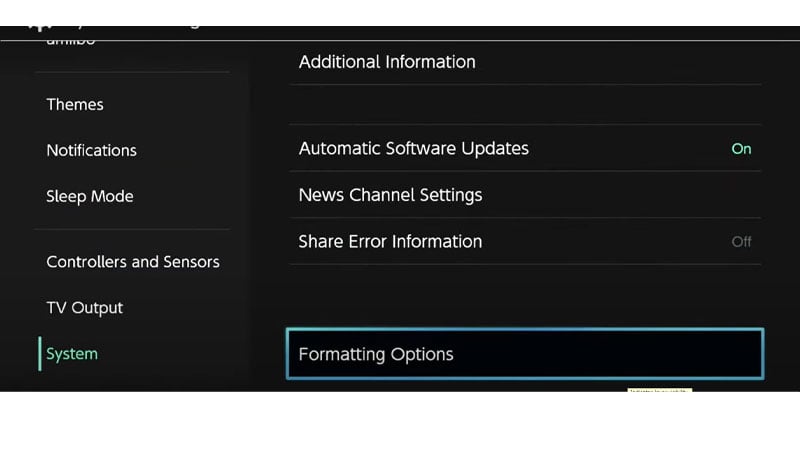 Nintendo Switch Error Code 2123
