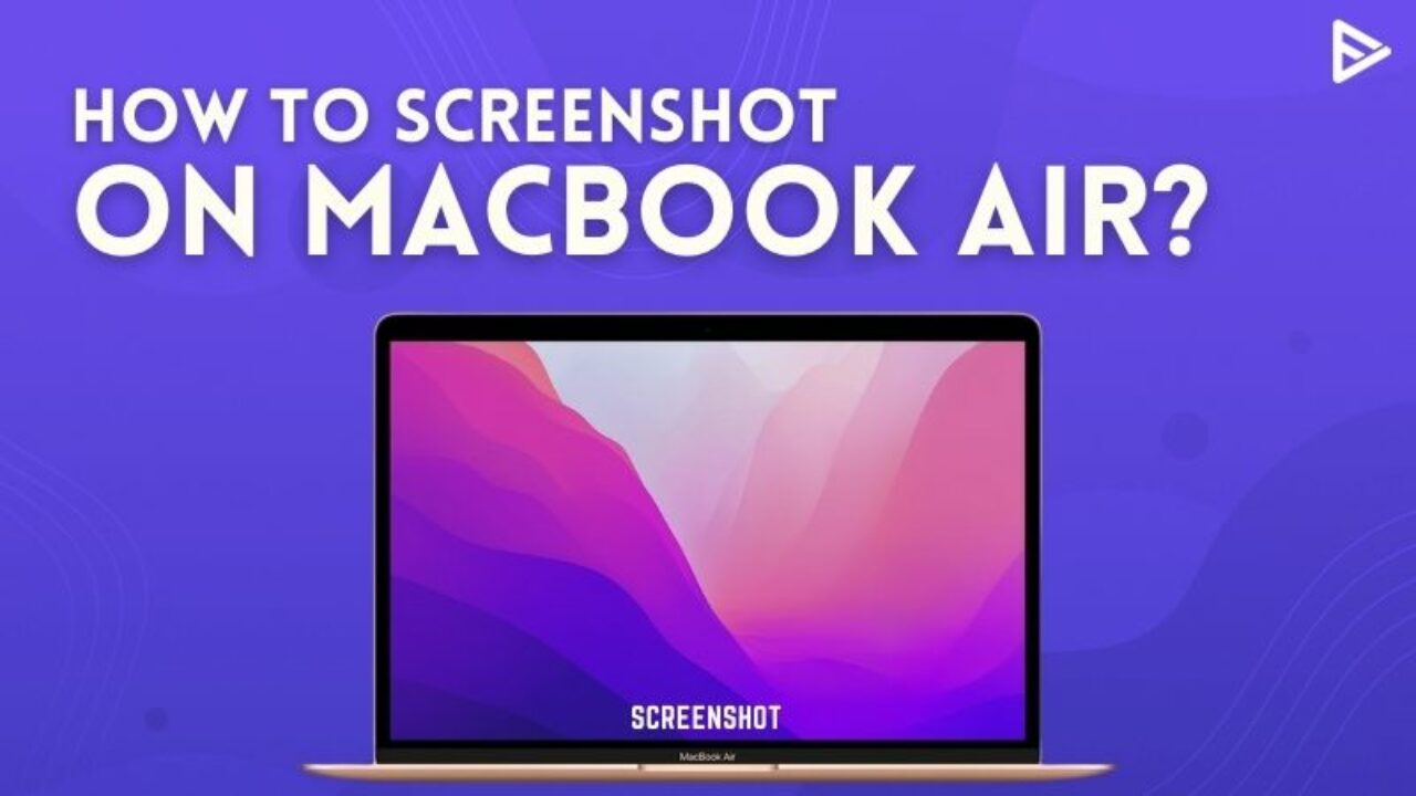 how to screenshot on a macbook air