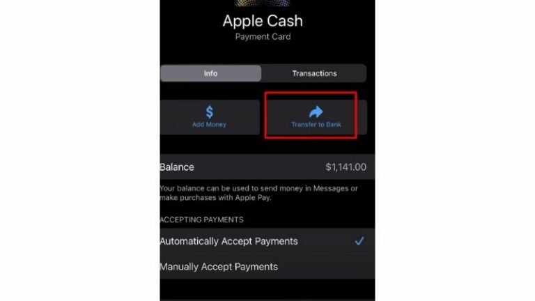 how to add cash from bank to apple cash