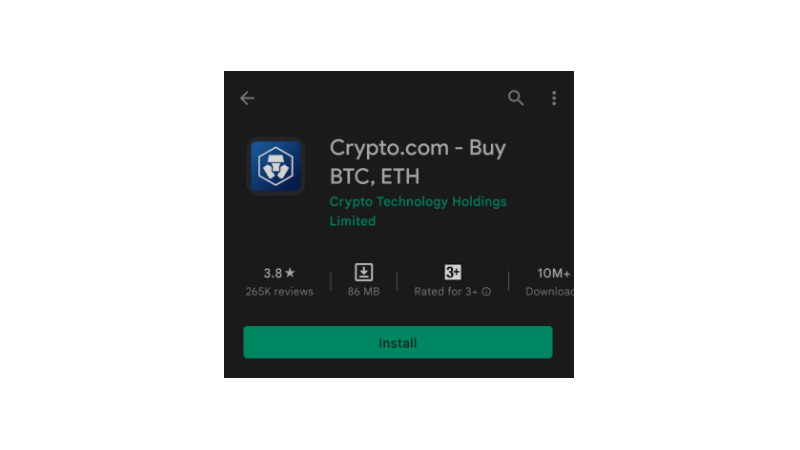 crypto.com not.working