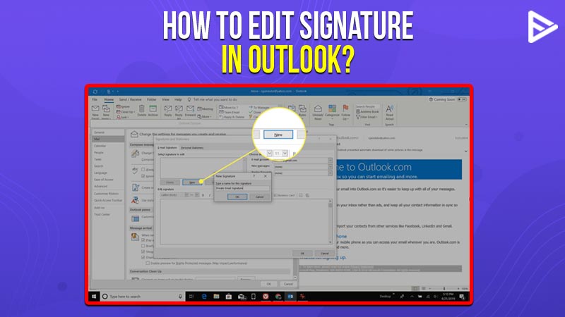 How To Edit Signature In Outlook Updated 2022 