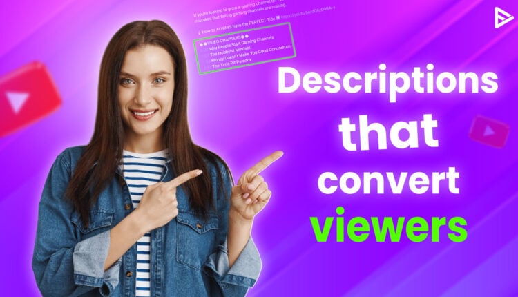 youtube description templates