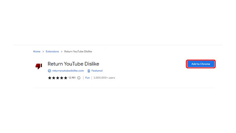 return-youtube-dislike-add-to-chrome