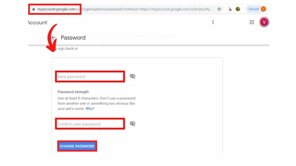 How To Change YouTube Password?
