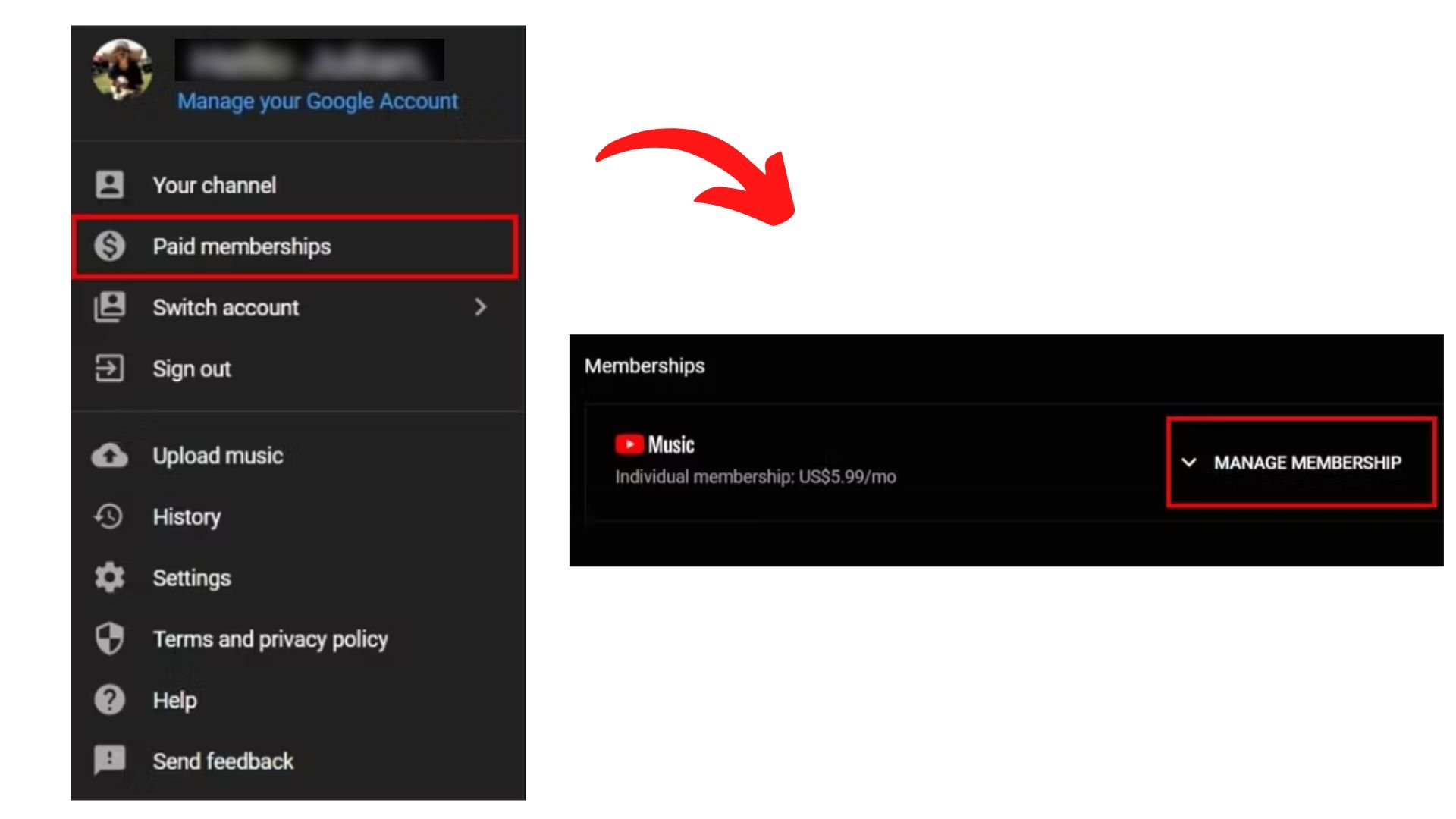 How To Cancel YouTube Music Premium Membership?