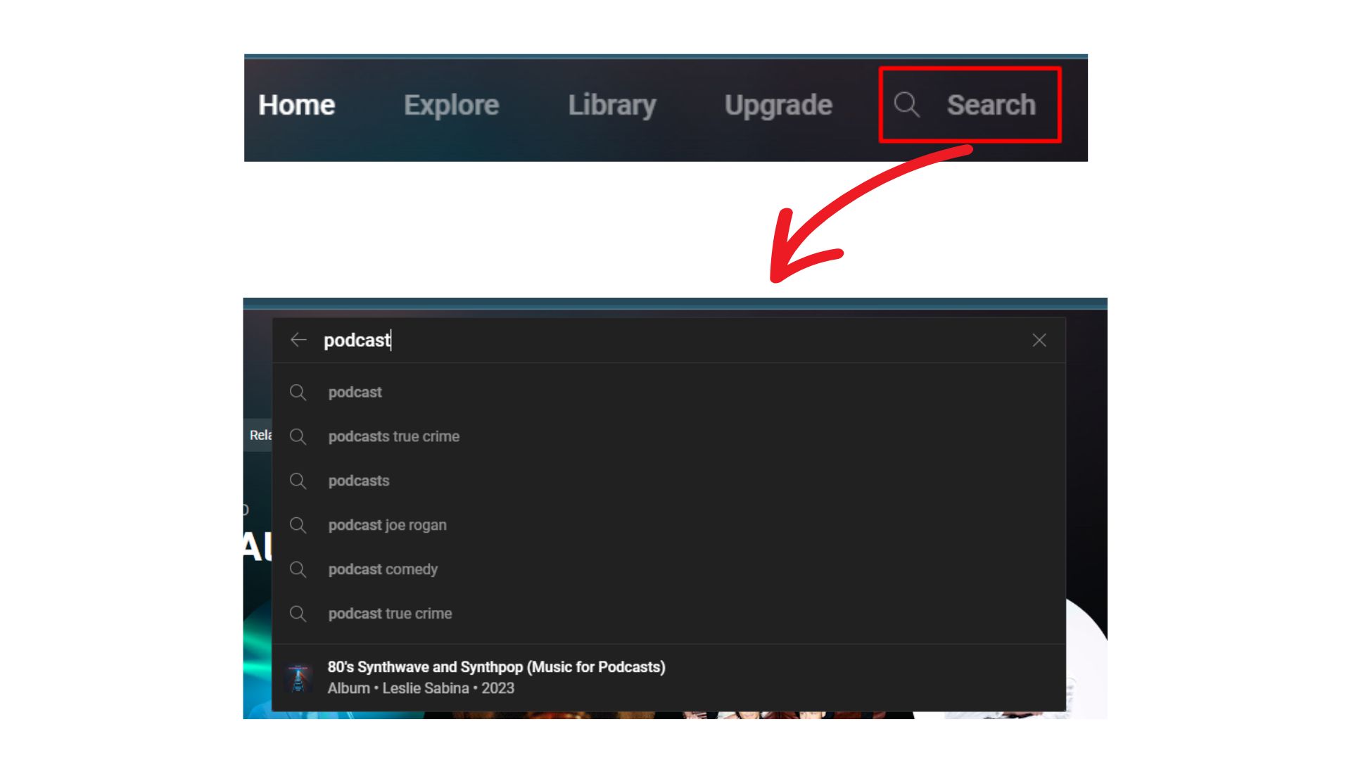 How To Listen To YT Music Podcasts on desktop 
