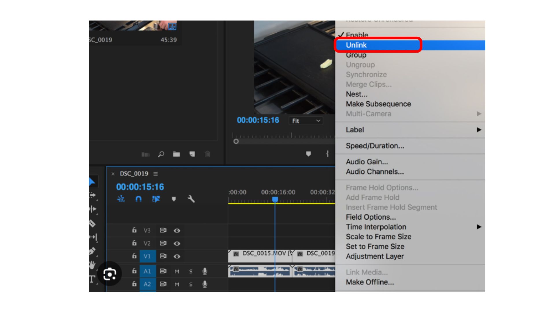 How To Remove Audio From A Video In Premiere Pro?