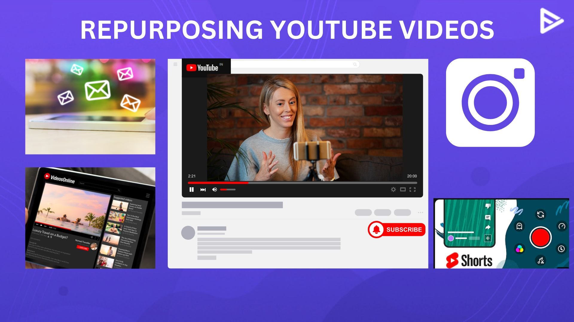 Repurpose YouTube videos