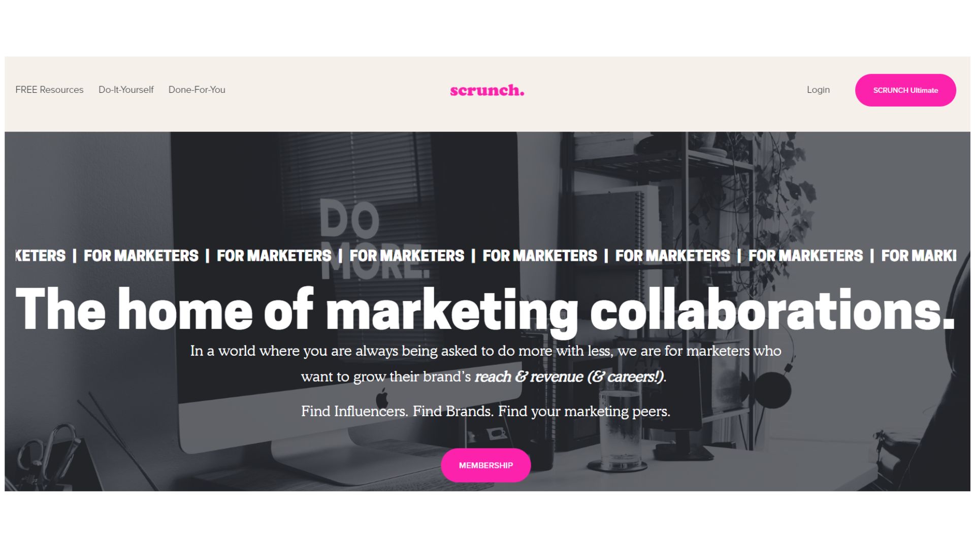 Scrunch - YouTube sponsorship websites