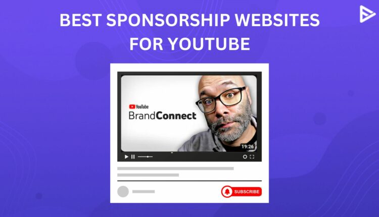 Sponsorship websites YouTube