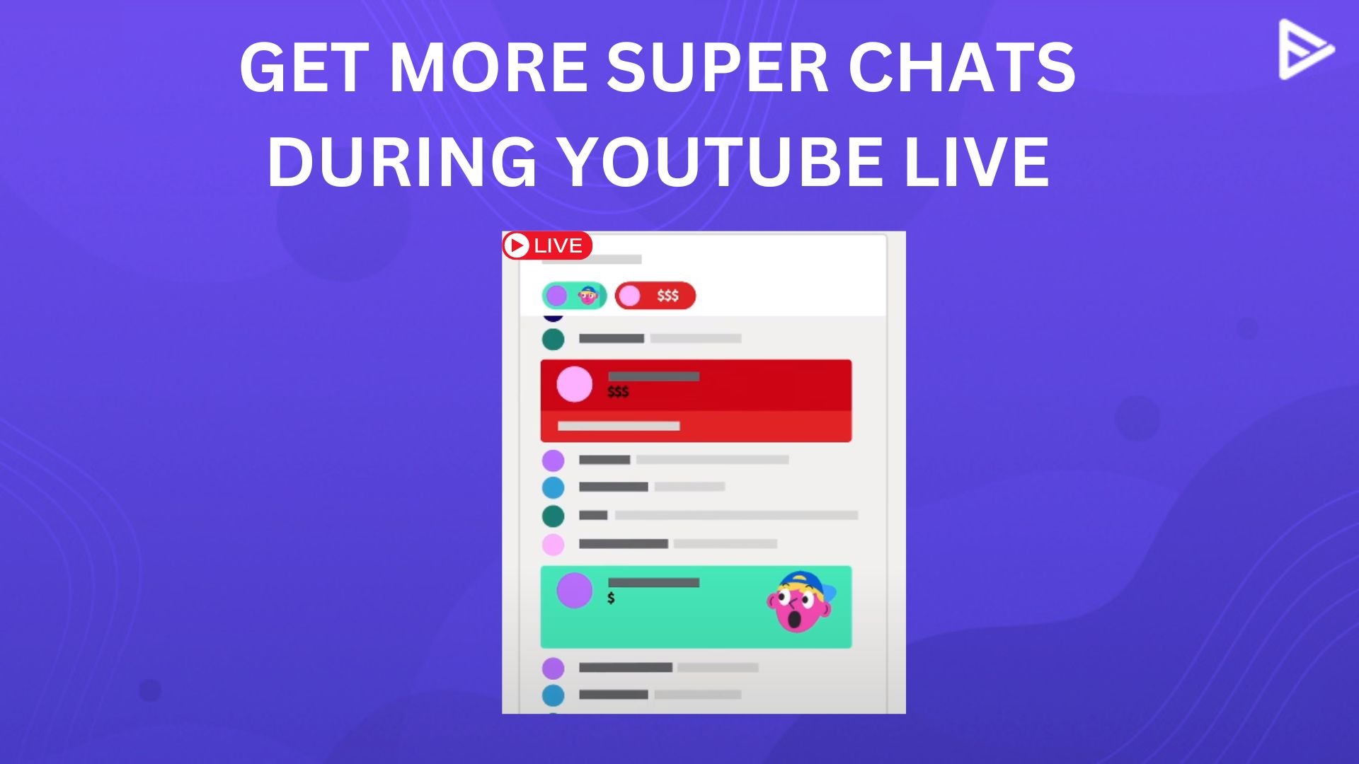 HOW TO GET SUPER CHATS ON YOUTUBE