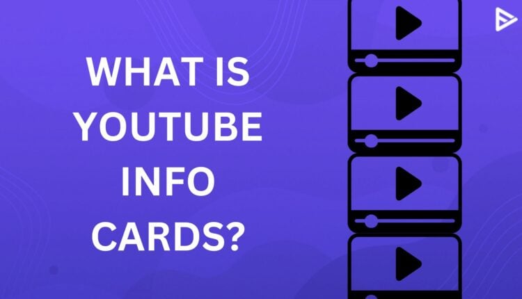YOUTUBE INFO CARD