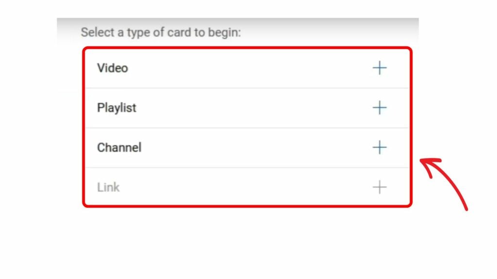 types of cards-yt-steps