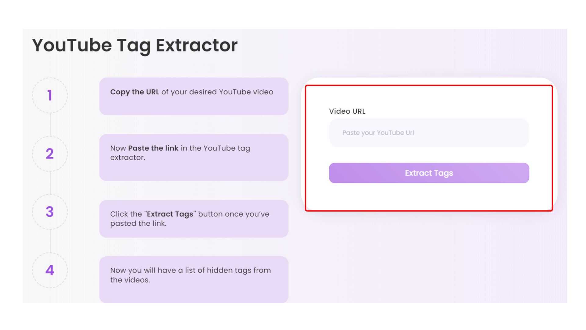 YouTube AI Tag Extractor