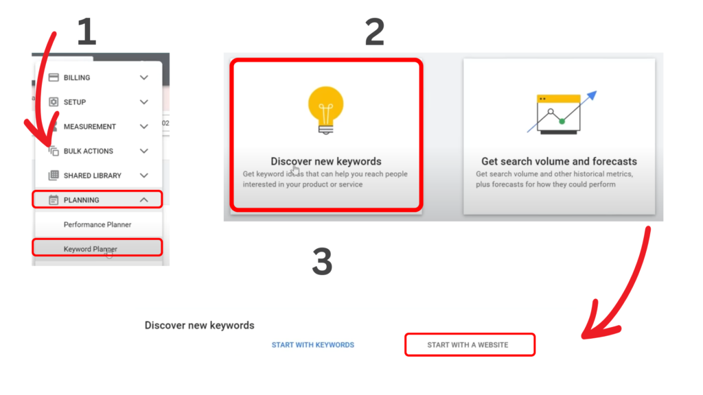youtube channel niche - Keyword Planner
