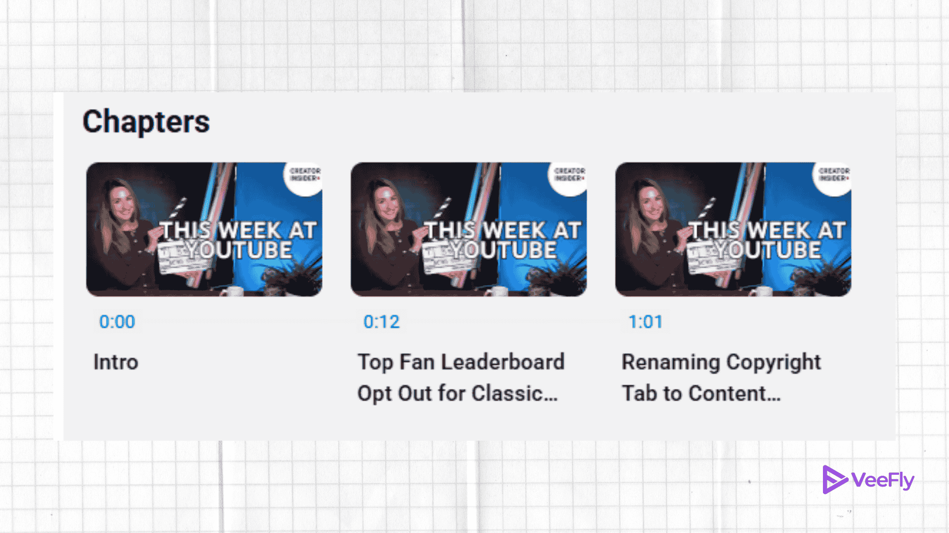 YouTube description generator add video chapters