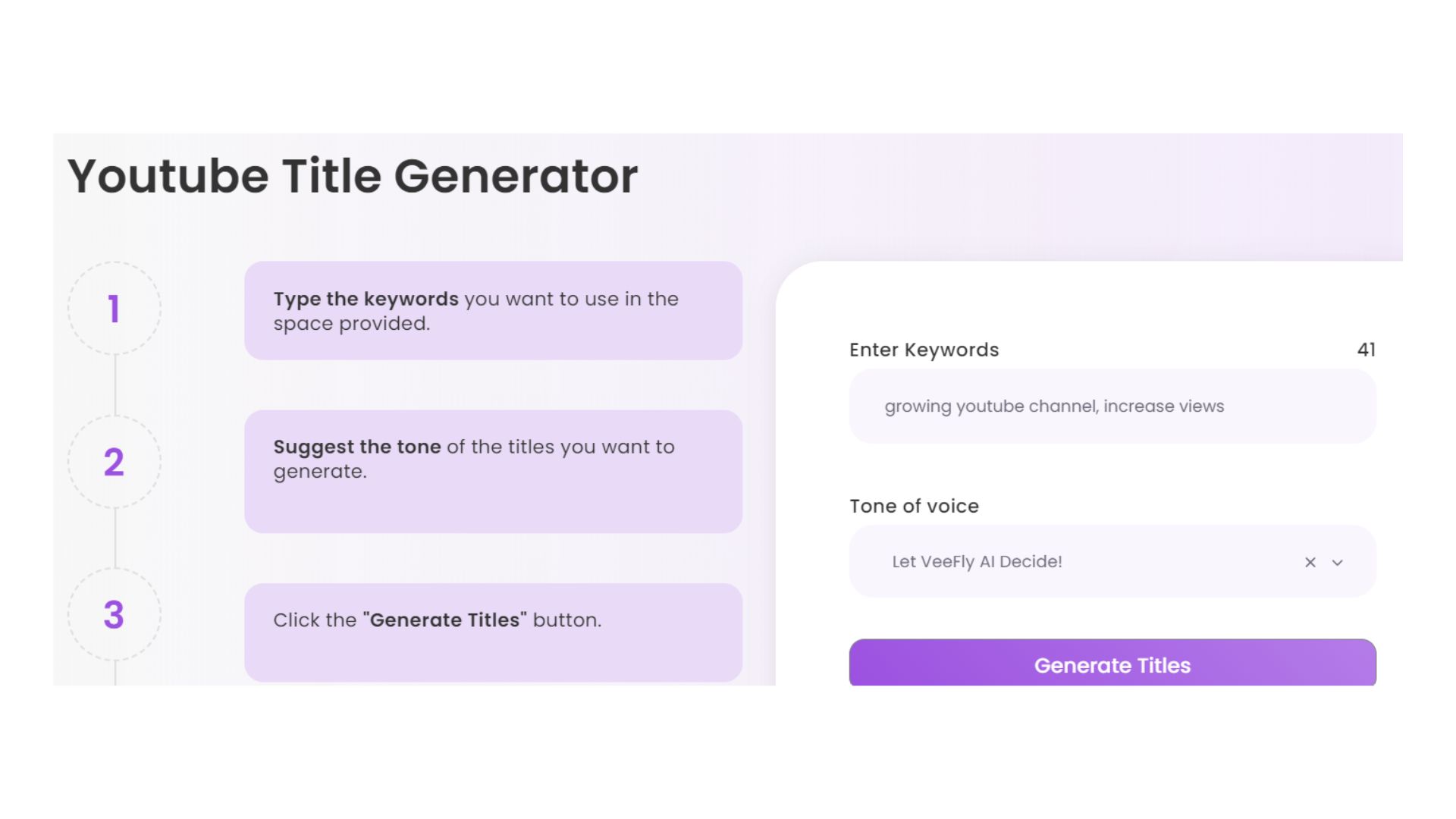 Youtube title generator