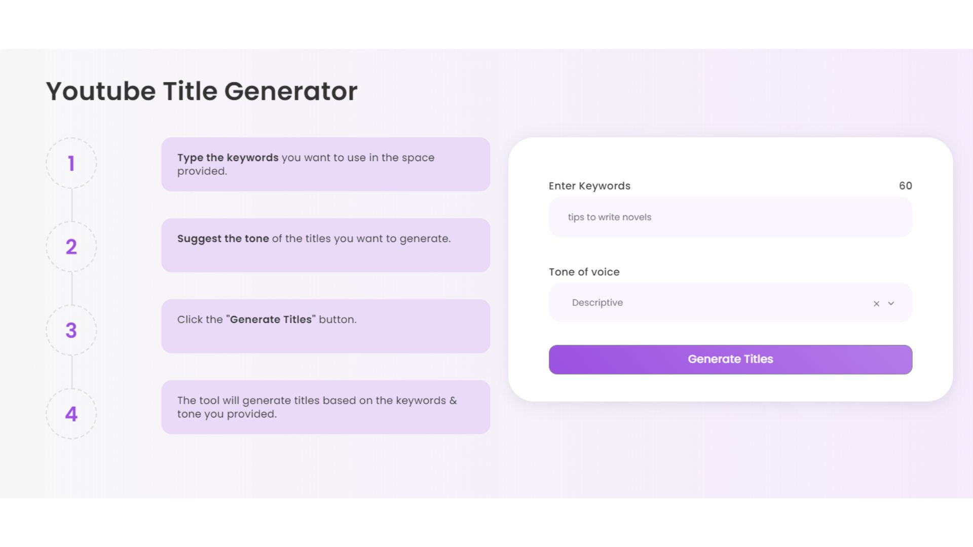 Youtube Title Generator Ai Tool For Every Creators